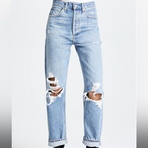 Agolde 90s Mid Rise Straight Fit Jeans